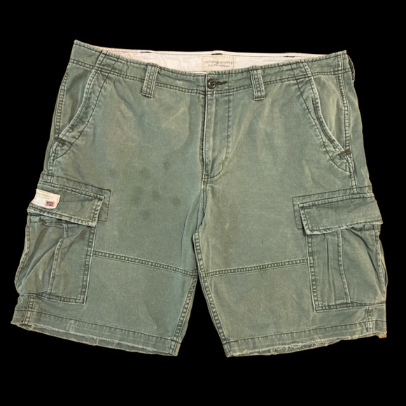 Ralph Lauren Denim & Supply Cargo Shorts | 2014 Vintage Utility Style - Picture 1 of 7